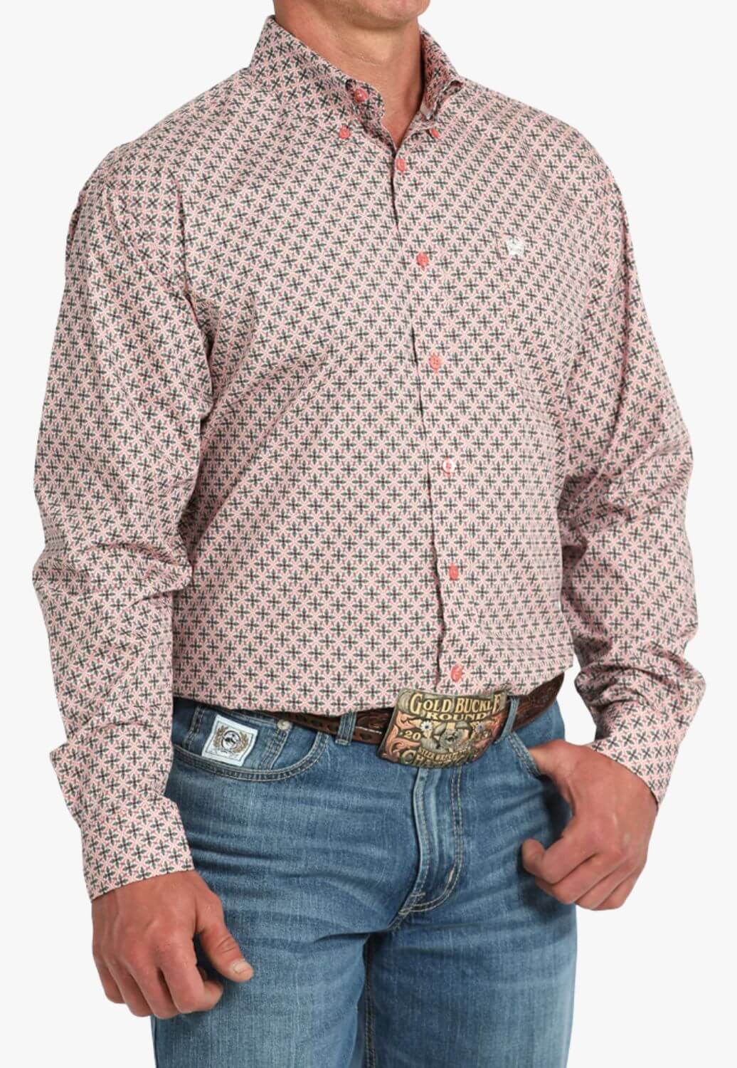 Cinch Mens Long Sleeve Shirt