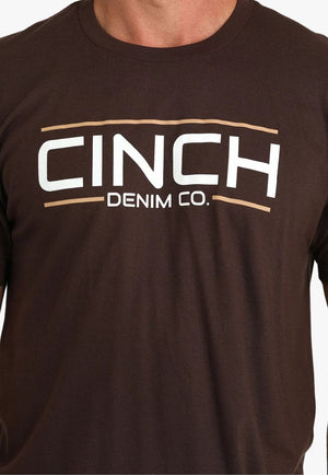 Cinch Mens Logo Graphic T-Shirt