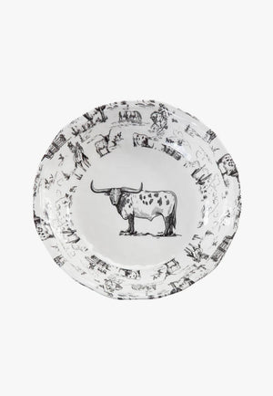 Ranch Life Melamine Serving Bowl
