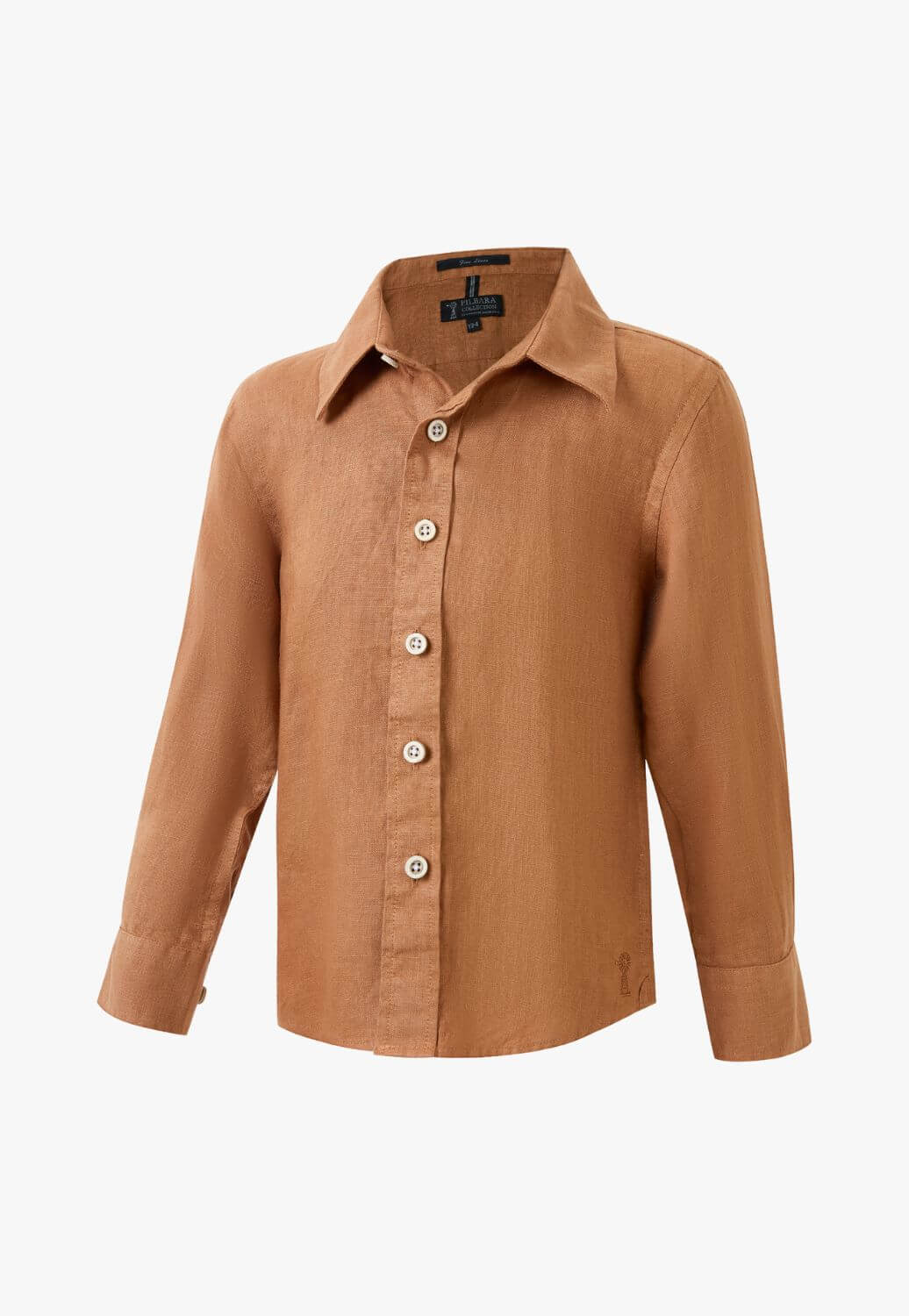 Pilbara Boys Linen Long Sleeve Shirt
