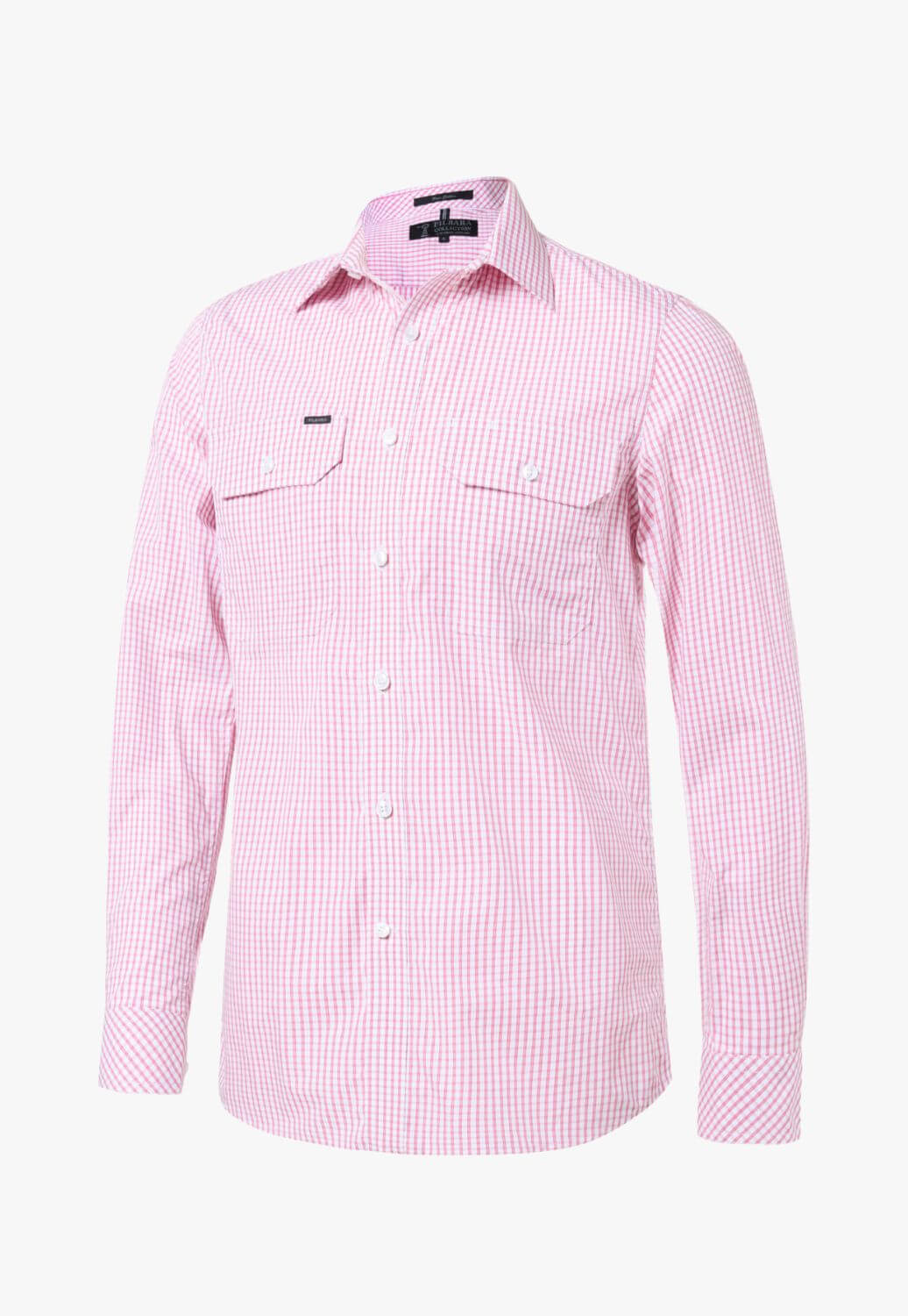 Pilbara Mens Y/D Check Long Sleeve Shirt