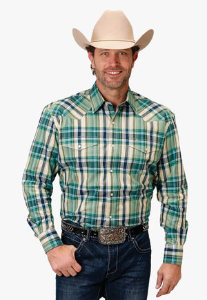 Roper Mens Amarillo Collection Long Sleeve Shirt