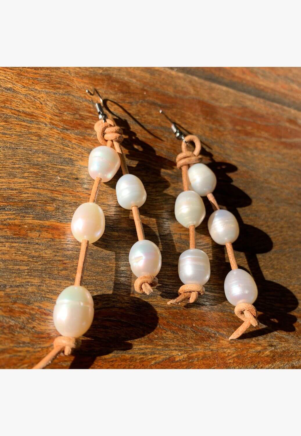 Treasure Chest Co Multi Pearl Drop Earrings