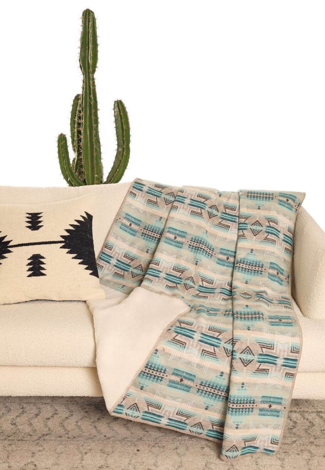 Rock and Roll Jacquard Berber Blanket