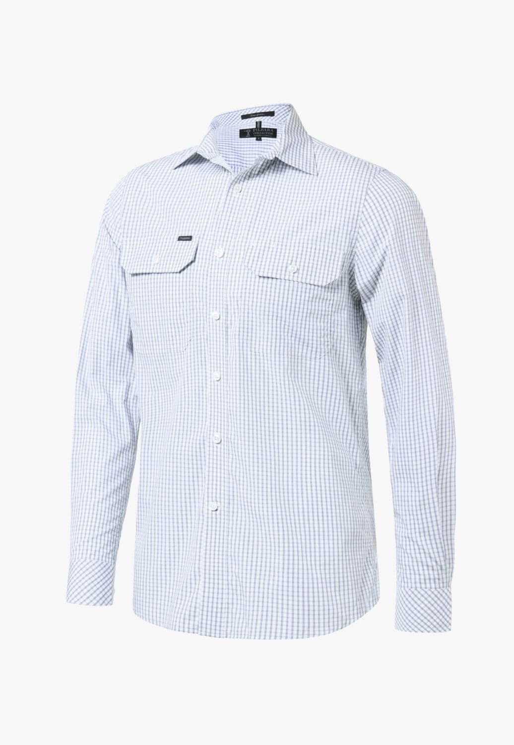Pilbara Mens Y/D Check Long Sleeve Shirt