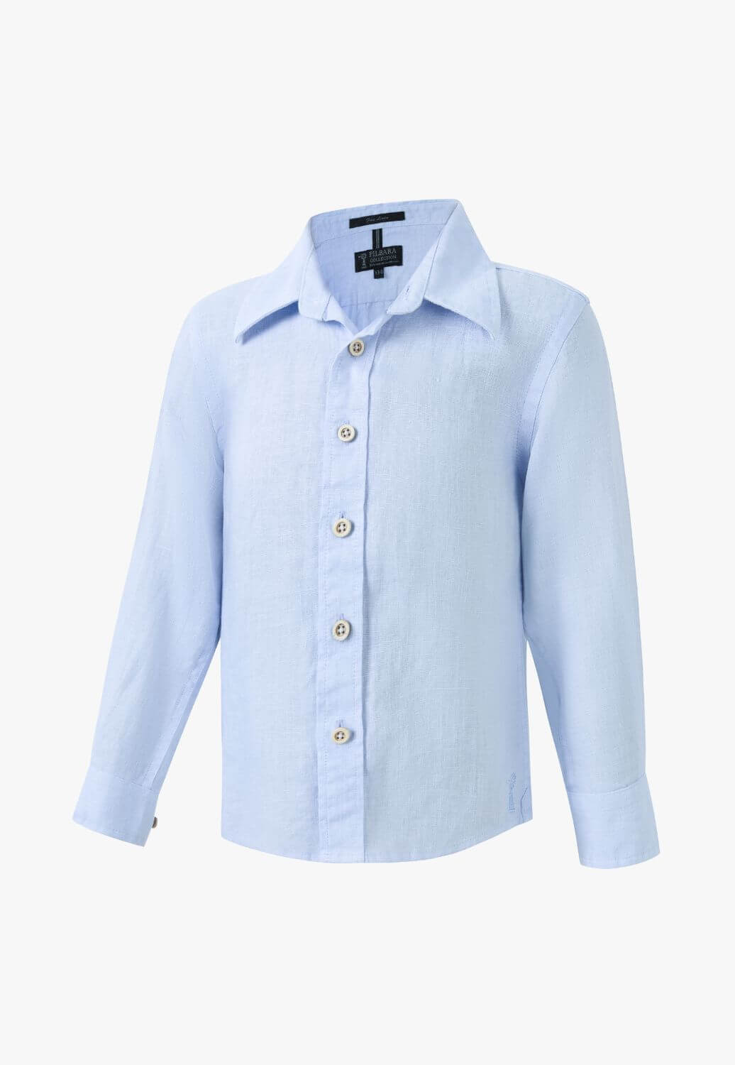 Pilbara Boys Linen Long Sleeve Shirt