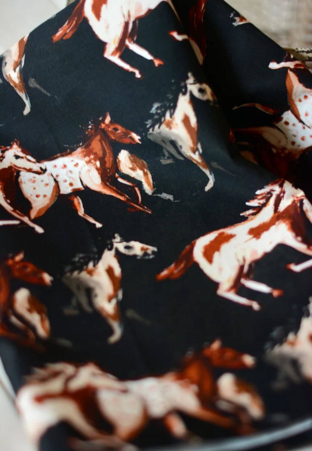 Tirzah Wild Horses Tea Towel
