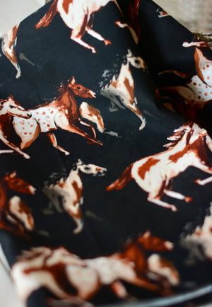 Tirzah Wild Horses Tea Towel