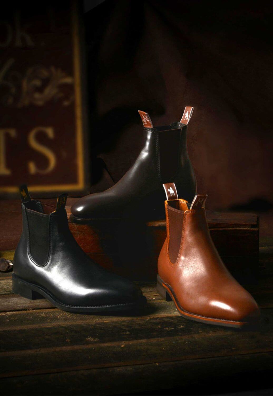 Thomas Cook Mens Trentham Cushion Tech Dress Boot