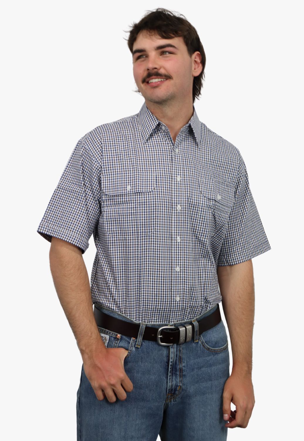 Bisley Mens Short Sleeve Shirt