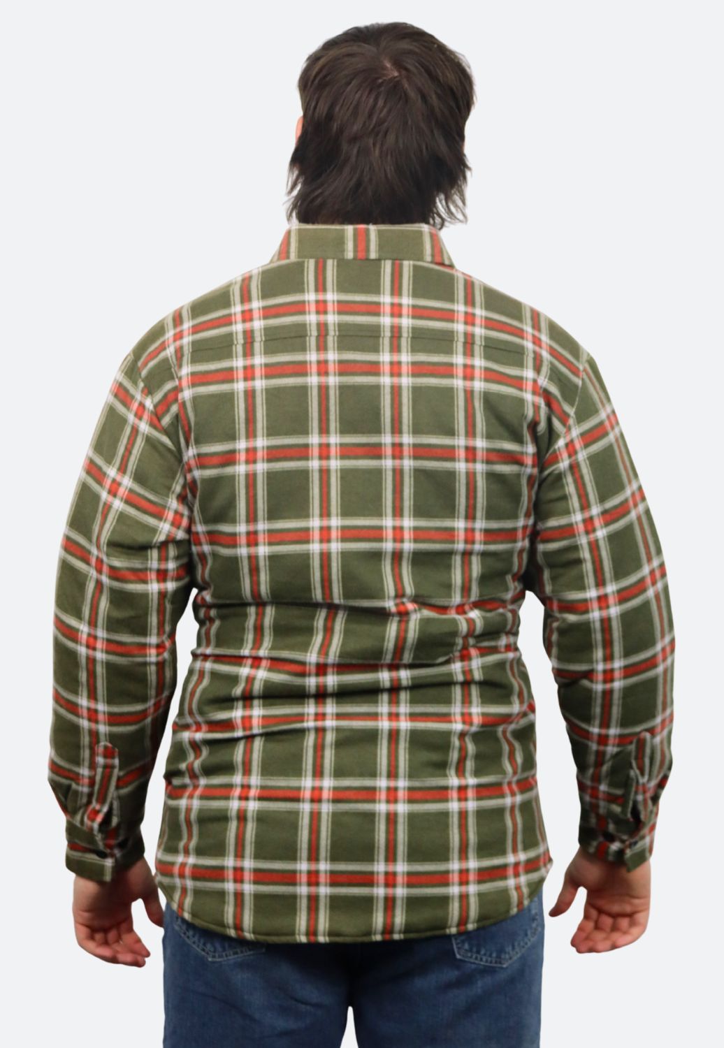 Pilbara Open Front Flannelette Quilted Shirt