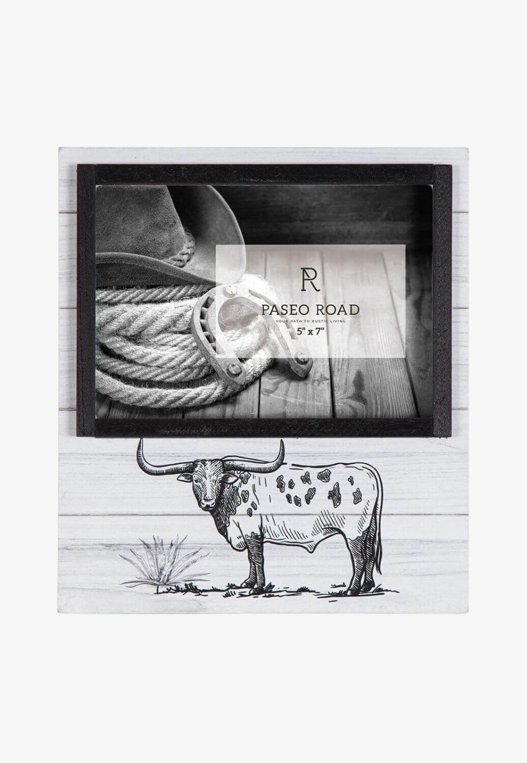 Ranch Life Steer Picture Frame