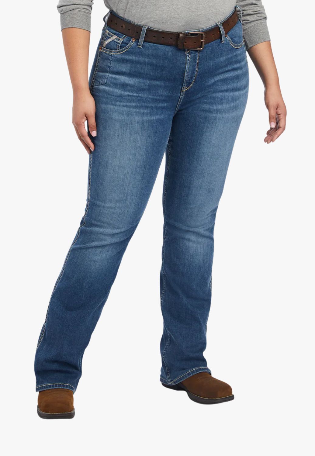 Ariat Womens Rebar Riveter Perfect Rise Boot Cut Jean