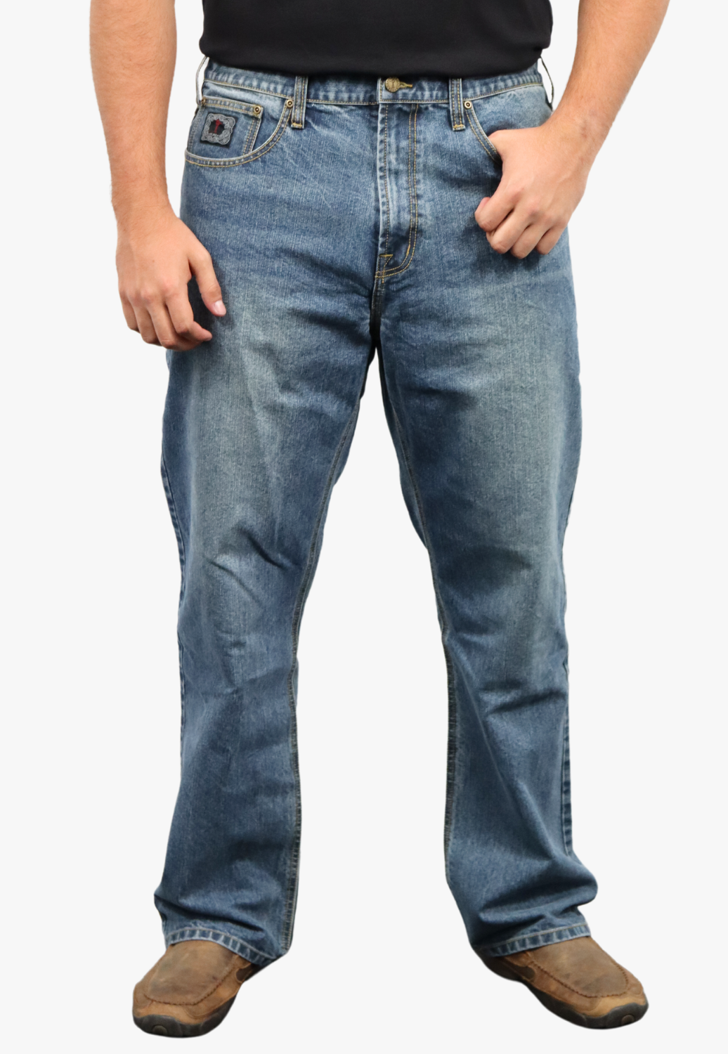 Pilbara Mens Angus Relaxed Straight Leg Jean