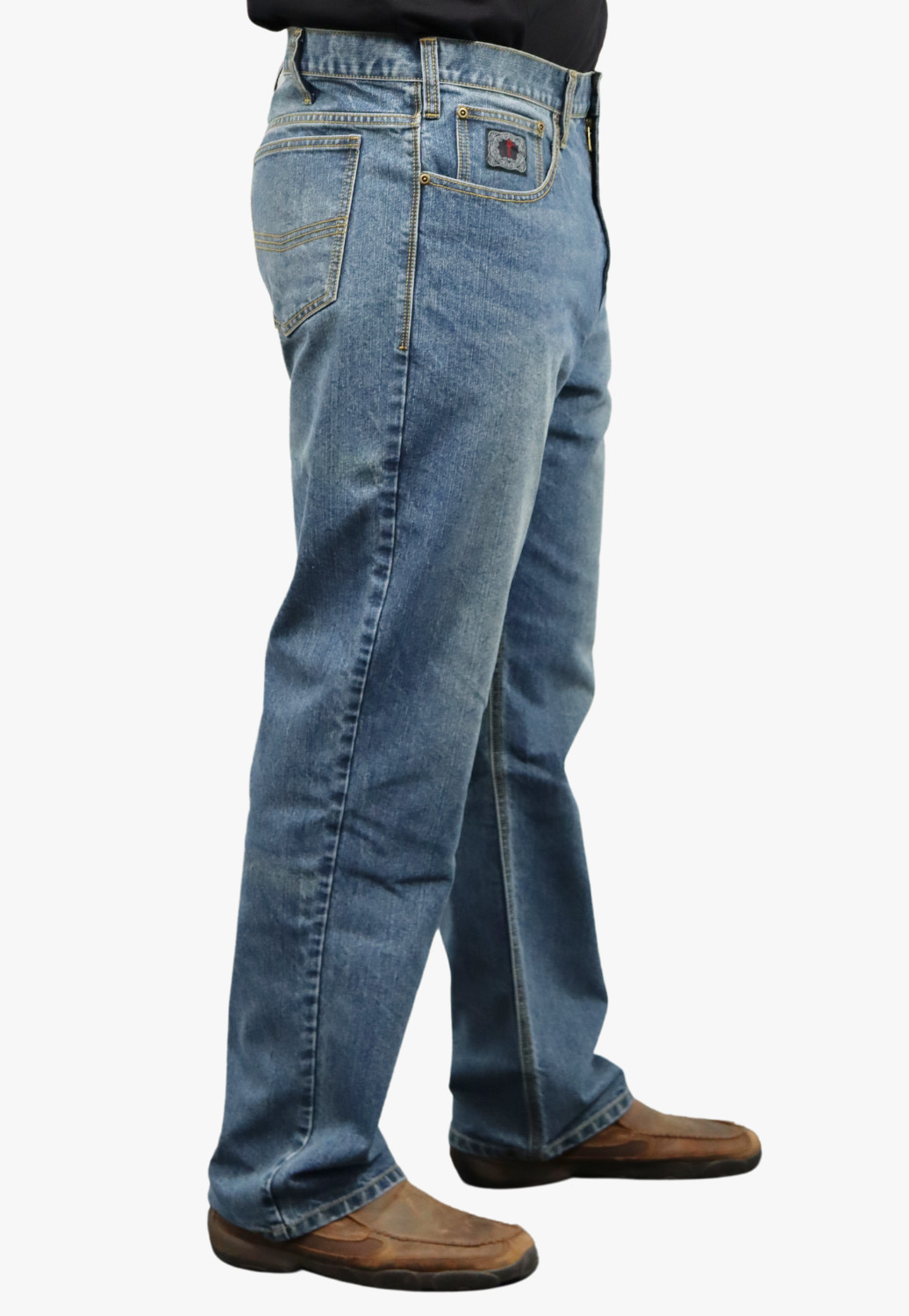 Pilbara Mens Angus Relaxed Straight Leg Jean