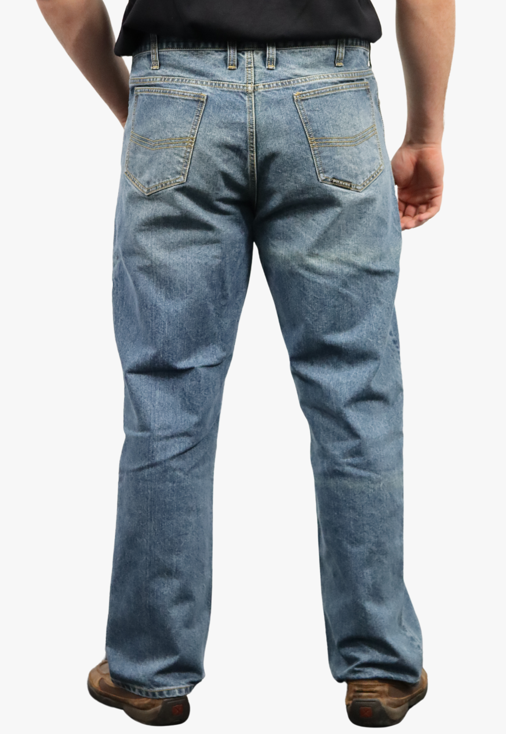 Pilbara Mens Angus Relaxed Straight Leg Jean
