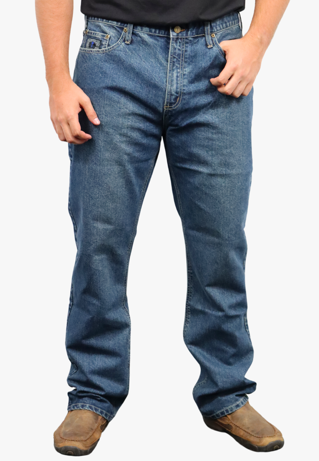 Pilbara Mens Brahman Slim Straight Leg Jean