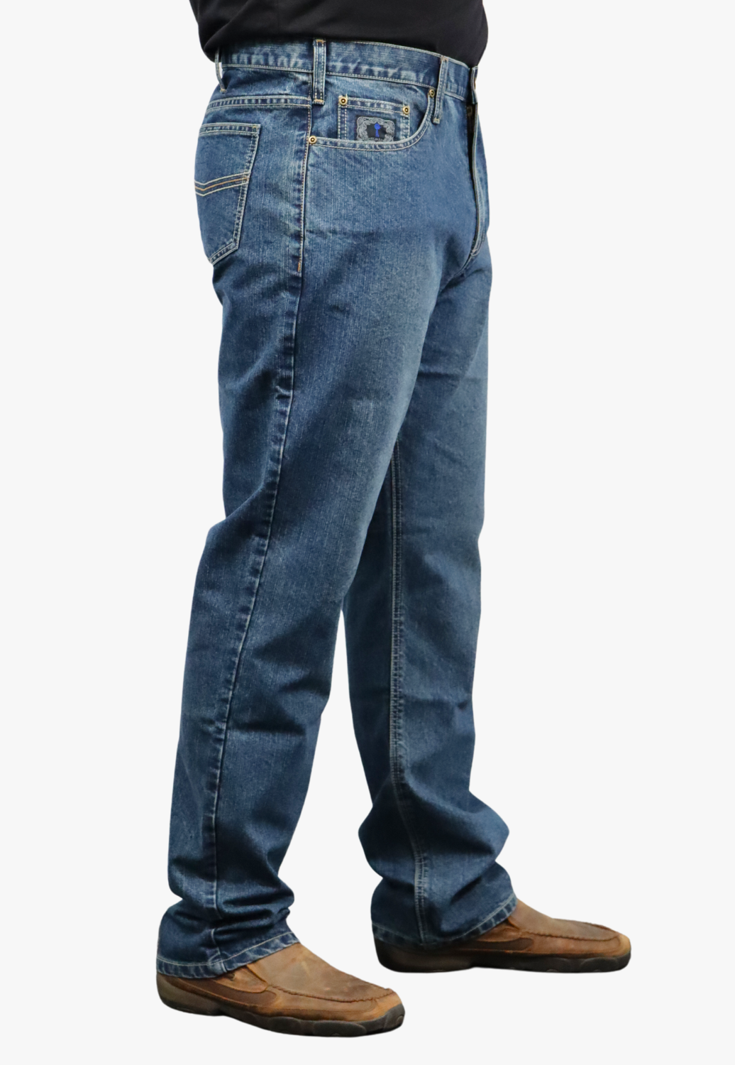 Pilbara Mens Brahman Slim Straight Leg Jean