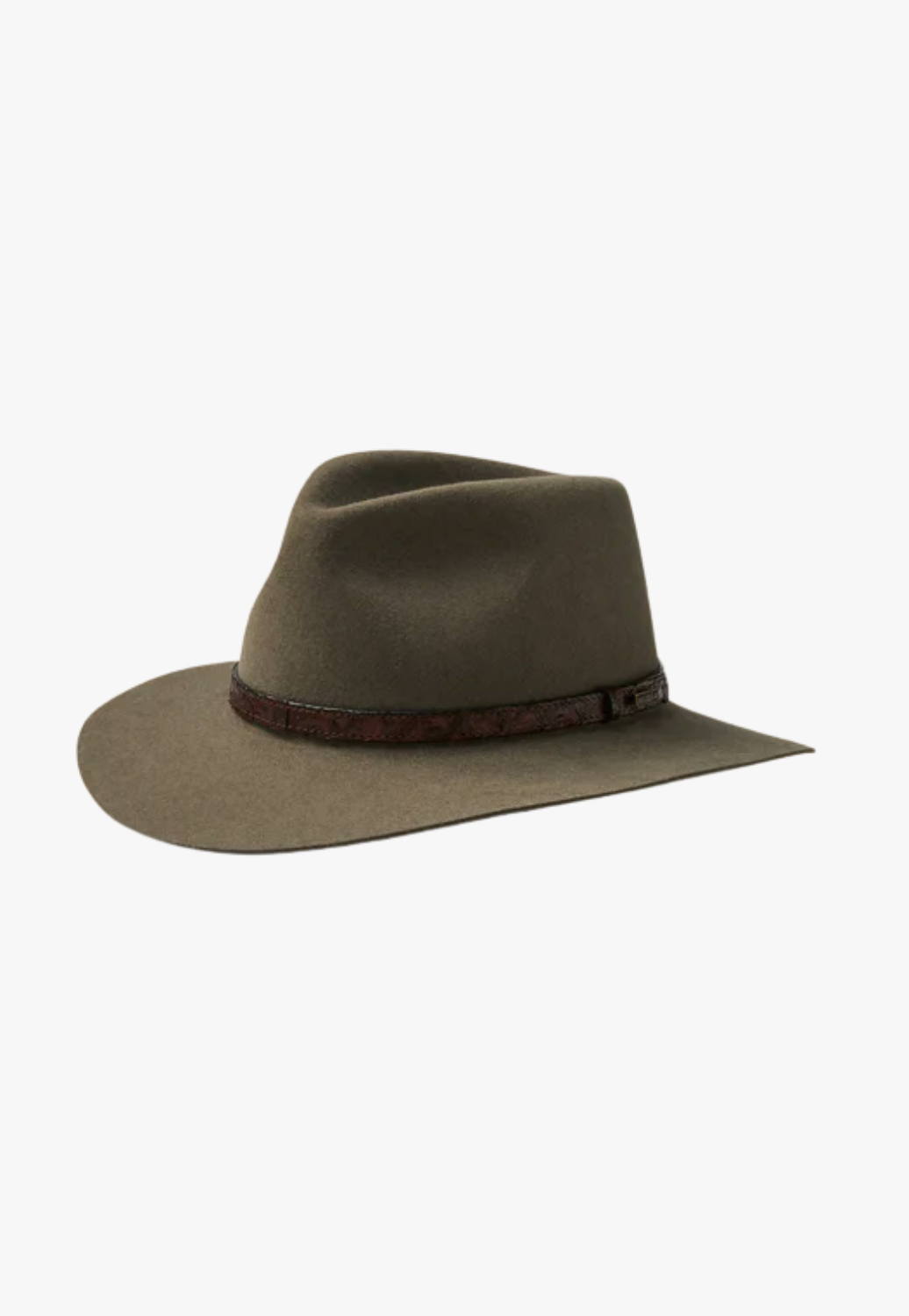 Akubra Banjo Paterson Felt Hat Heritage Fawn