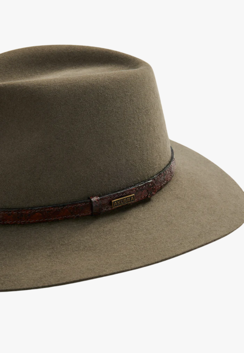 Akubra Banjo Paterson Felt Hat Heritage Fawn