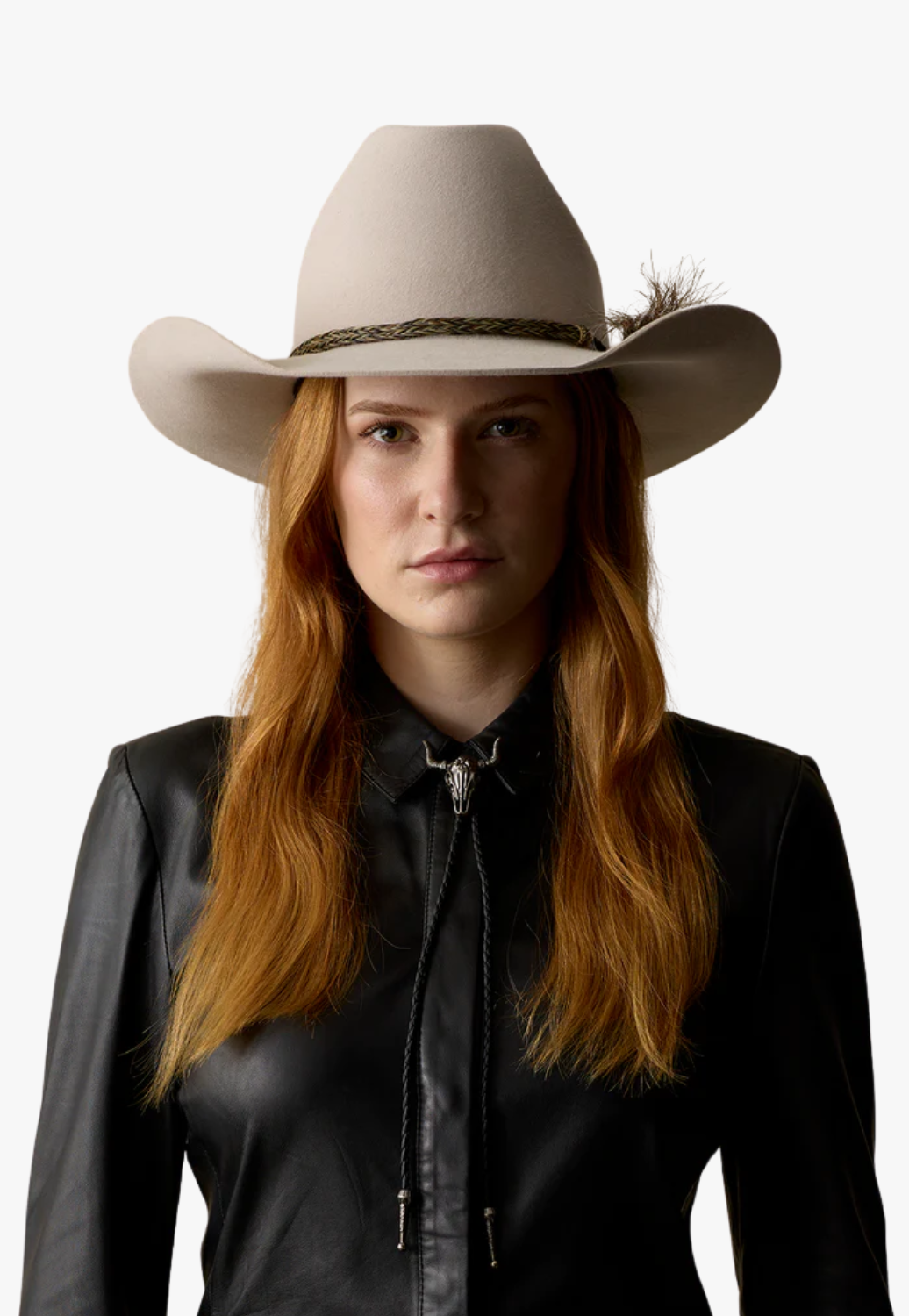 Akubra Rough Rider Felt Hat Light Sand