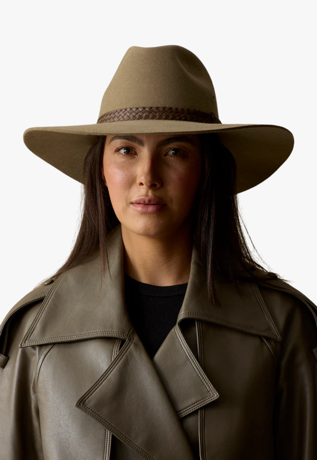 Akubra Riverina Felt Hat Bran