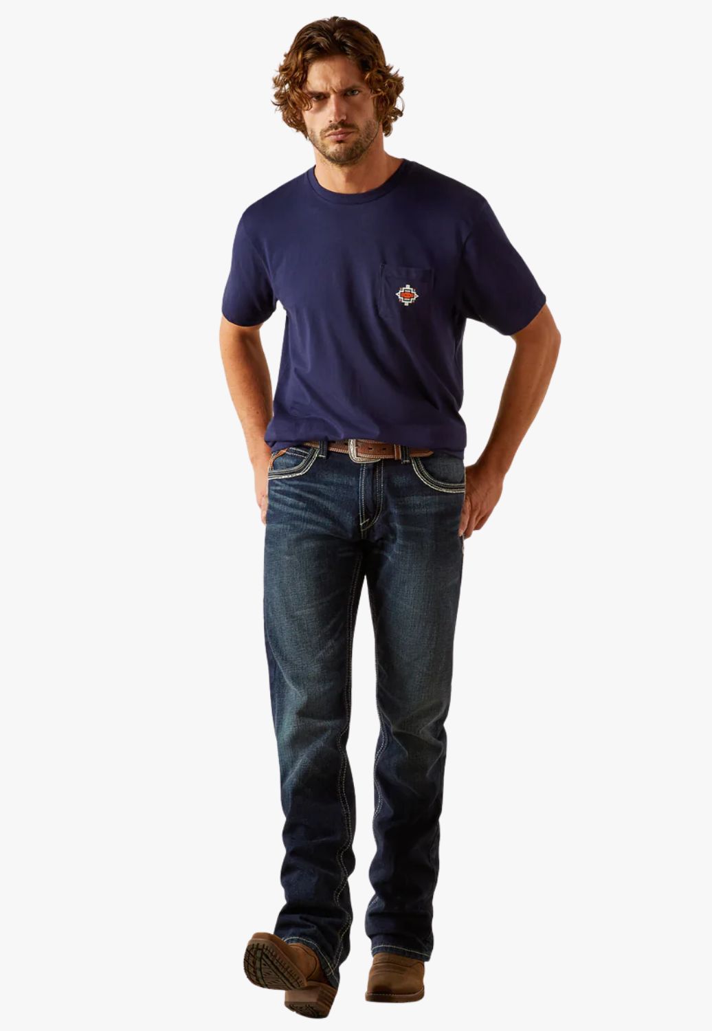 Ariat Mens Southwest Pocket T-Shirt