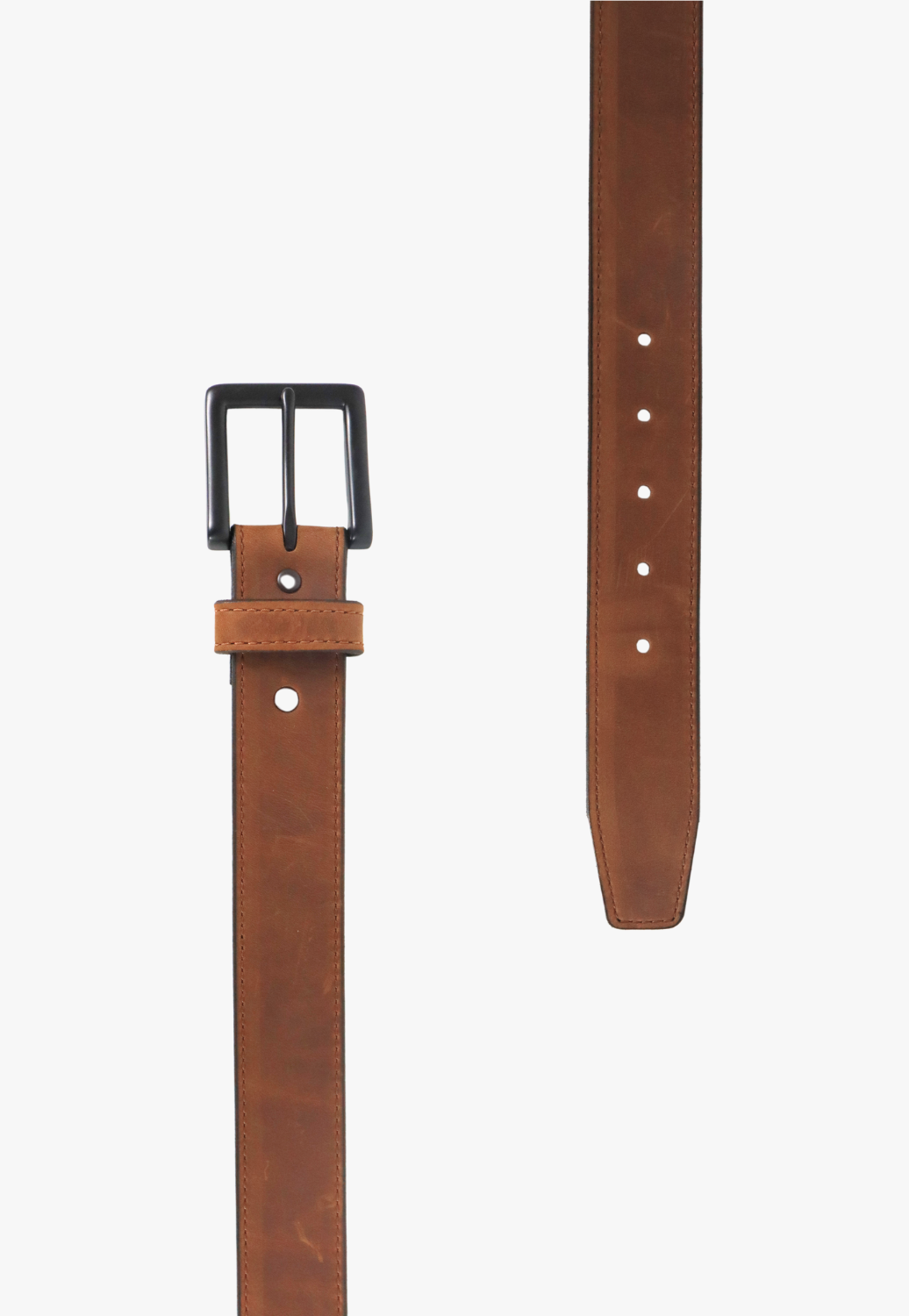 Justin Mens Ebony Work Belt