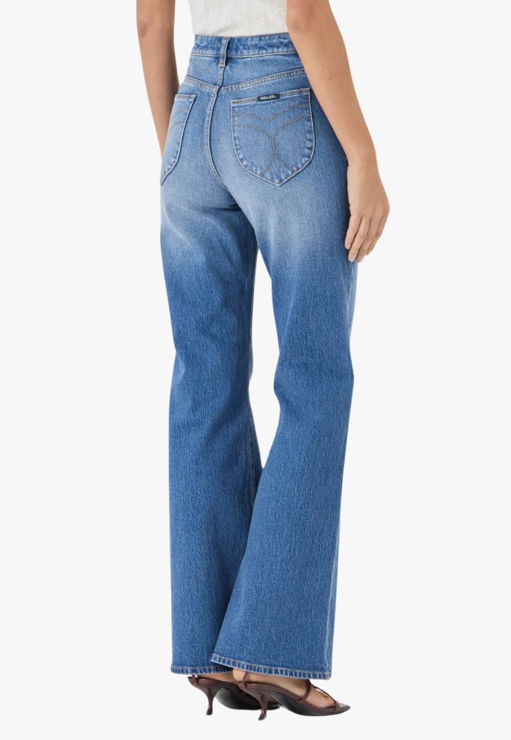 Rollas Womens Eastcoast Flare Jean