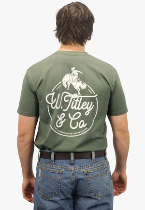 W. Titley & Co. Mens Bronco T-Shirt