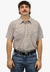 Panhandle Mens Checked Short Sleeve Shirt