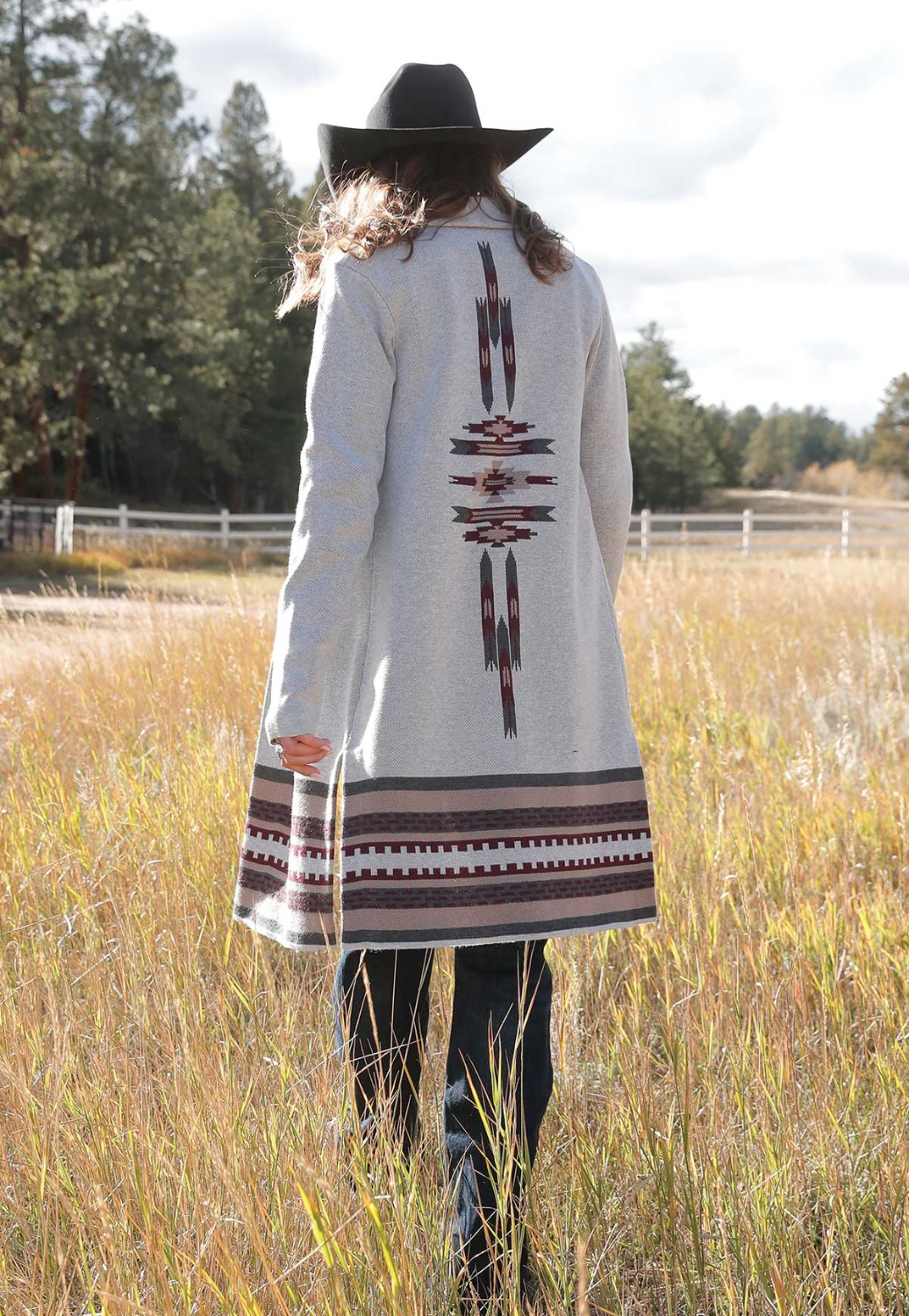 Cinch Womens Knitted Duster