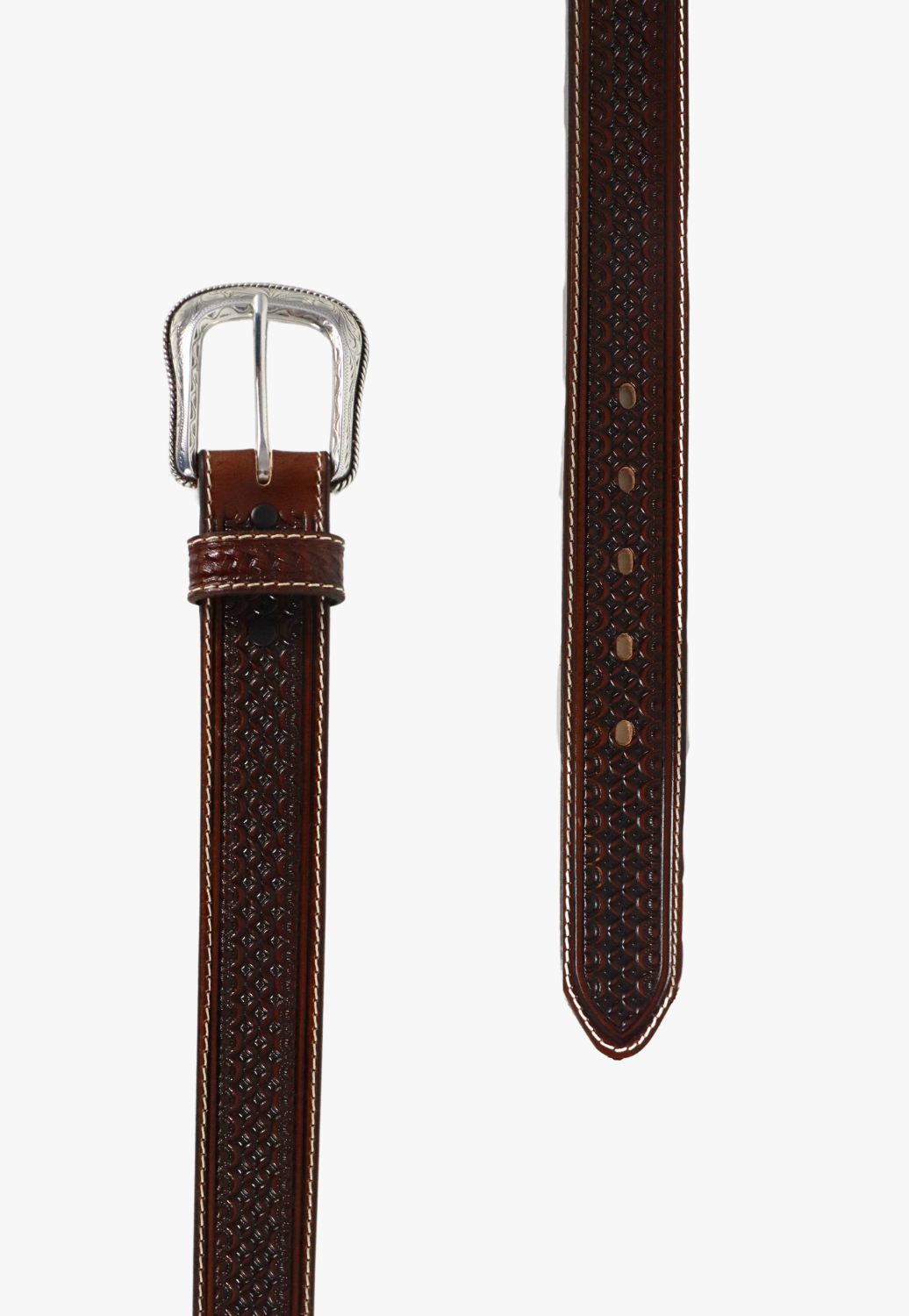 Justin Mens Diamond Back Belt