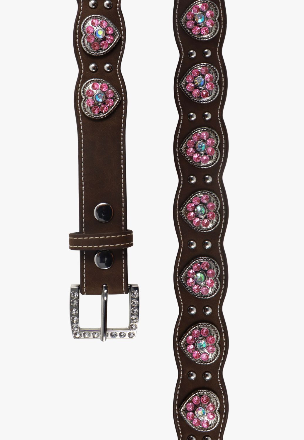 Nocona Girls Rhinestone Belt