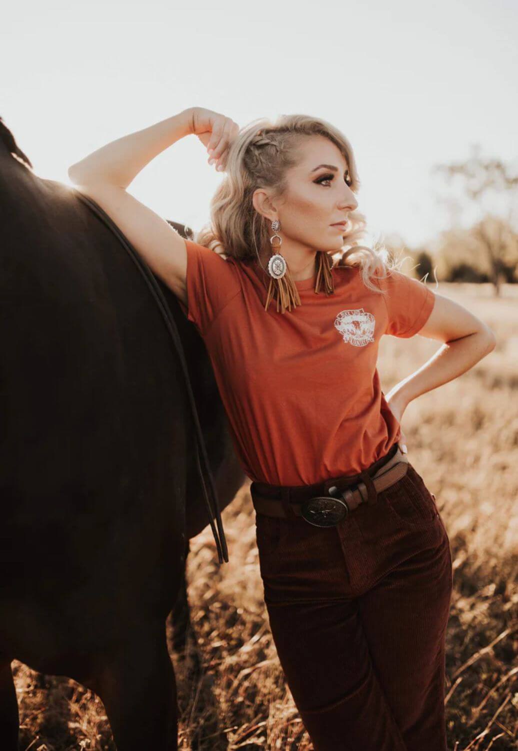 Buck Wild Country American Honey T-Shirt