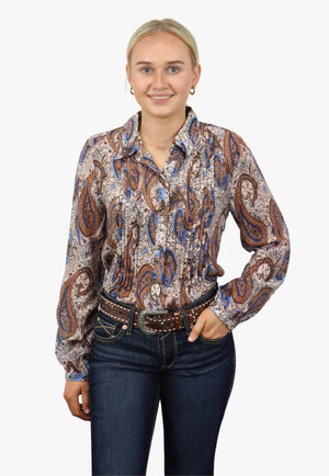 Corfu Denim Soft Print Shirt