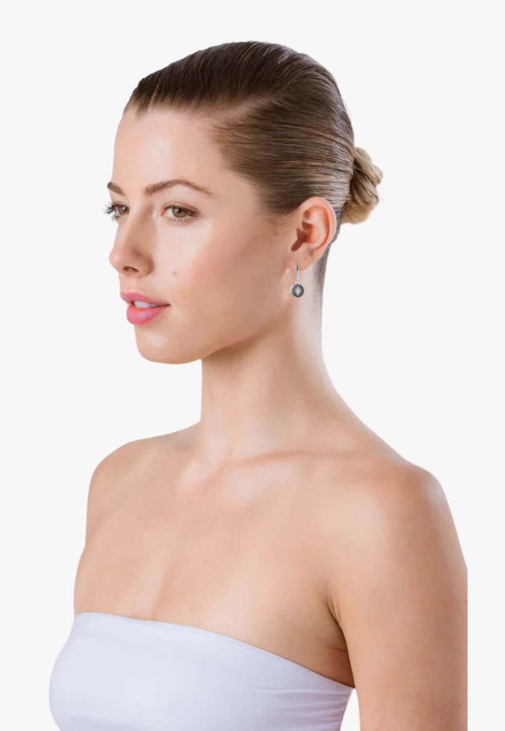 Liberte Beck Silver Clear Earring