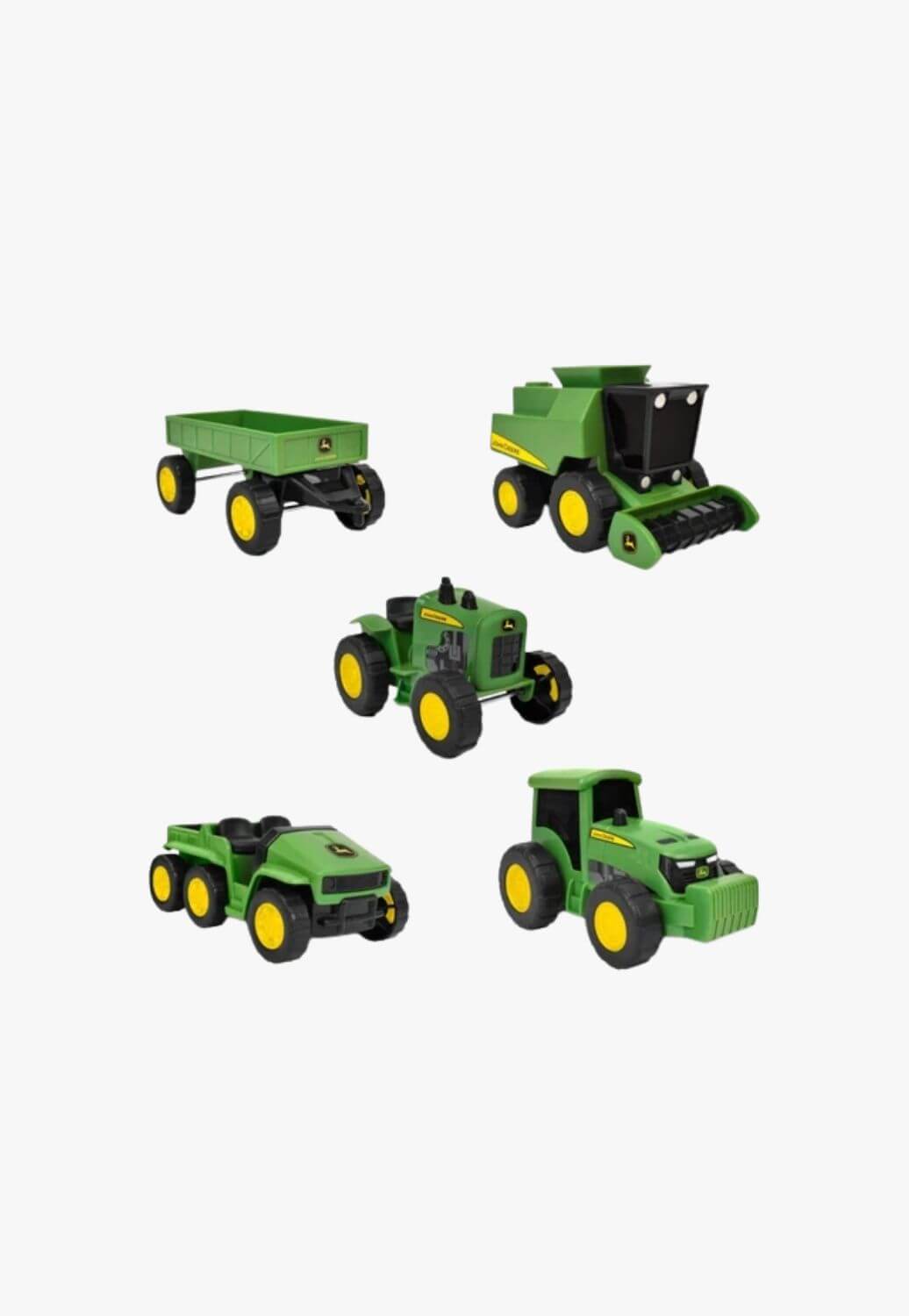John Deere Micro Farm Vehicle 5 Pack