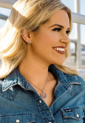 Montana Quarter Horse Earrings