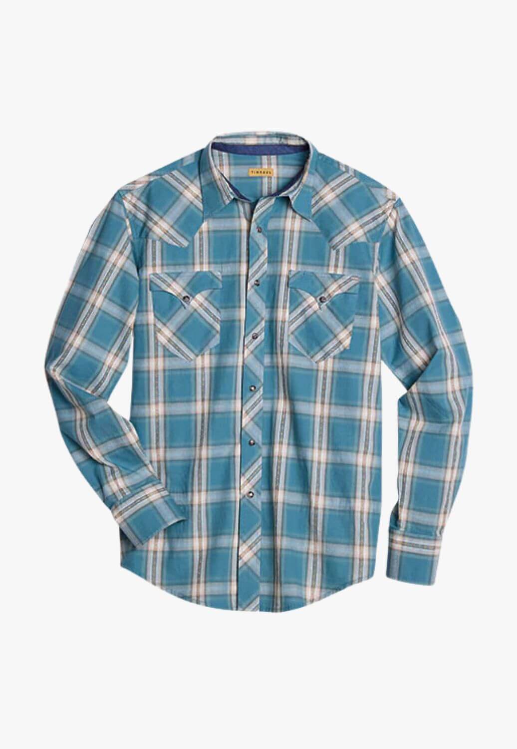 Tin Haul Mens Long Sleeve Plaid Shirt