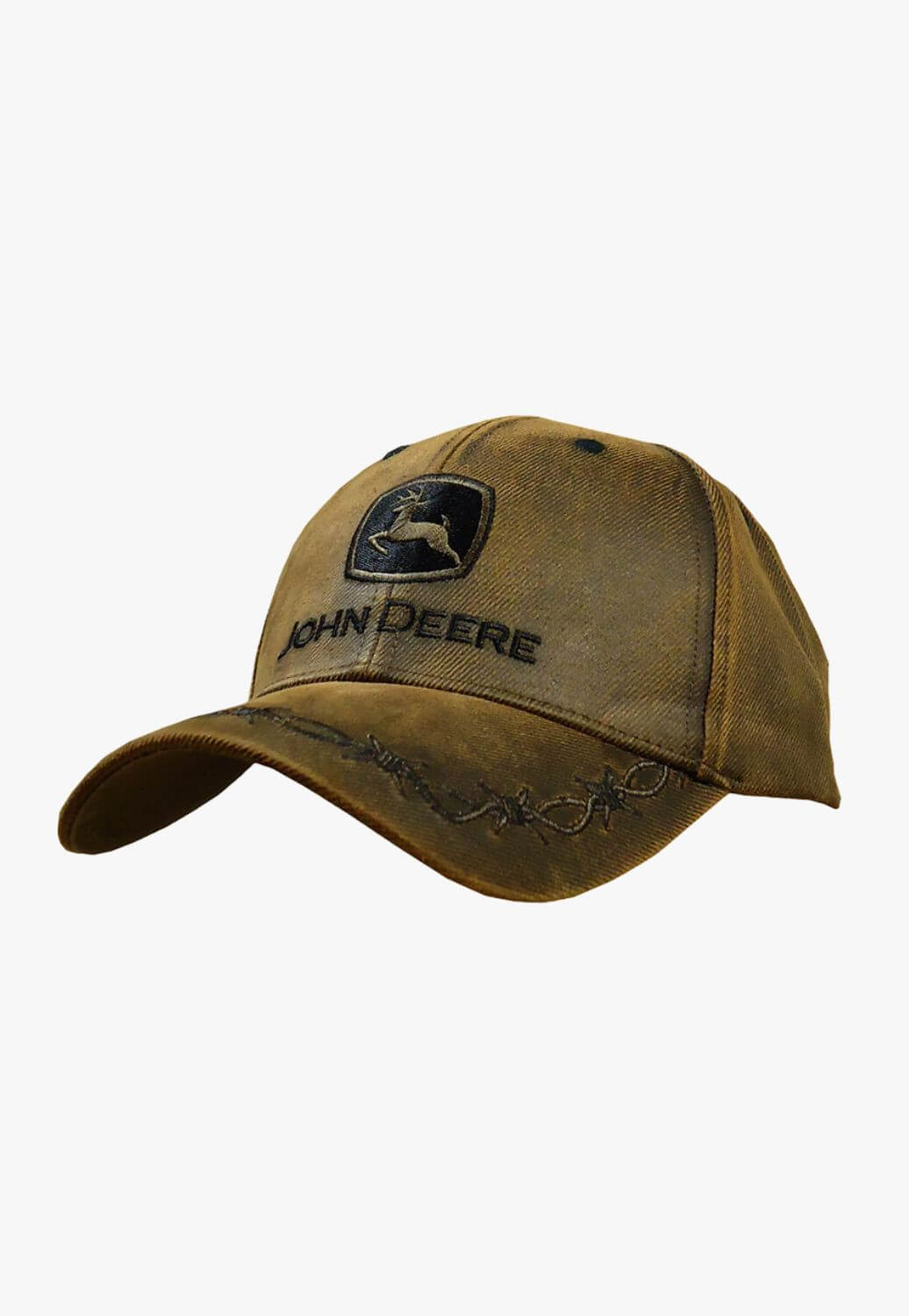 John Deere Oilskin Cap