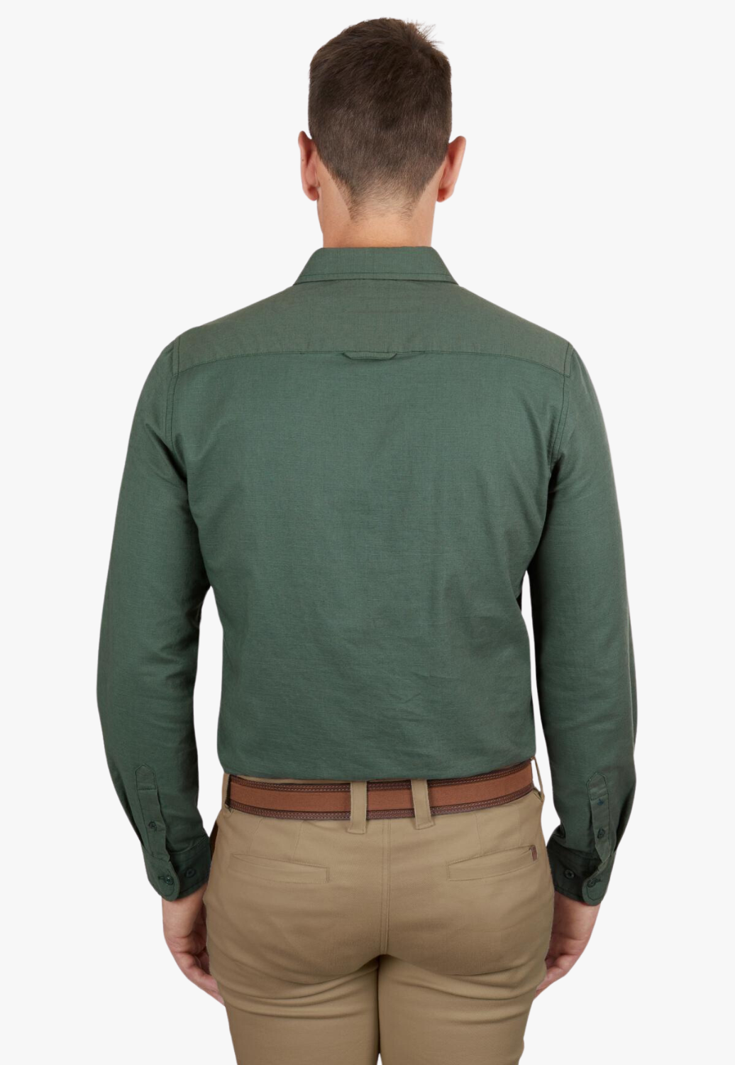 Thomas Cook Mens Linen Tailored Long Sleeve Shirt