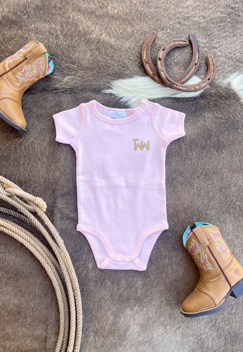 W. Titley & Co Infant Not My First Rodeo T-Shirt