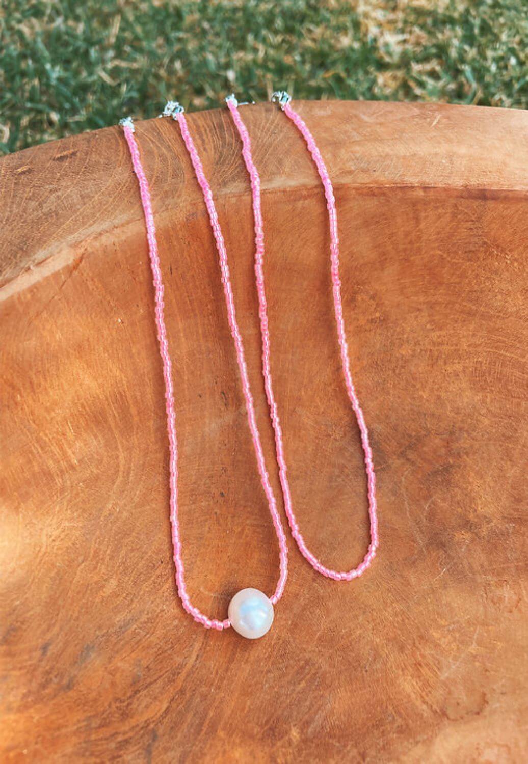 Treasure Chest Co Betty Basic Pearl Choker