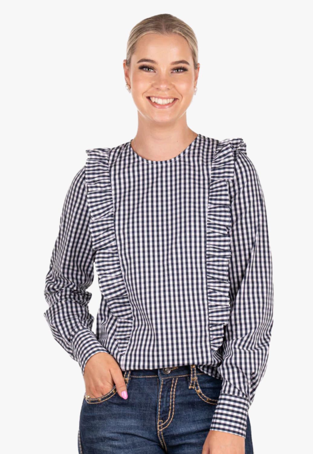 Hitchley & Harrow Womens Wisteria Lane Long Sleeve Shirt