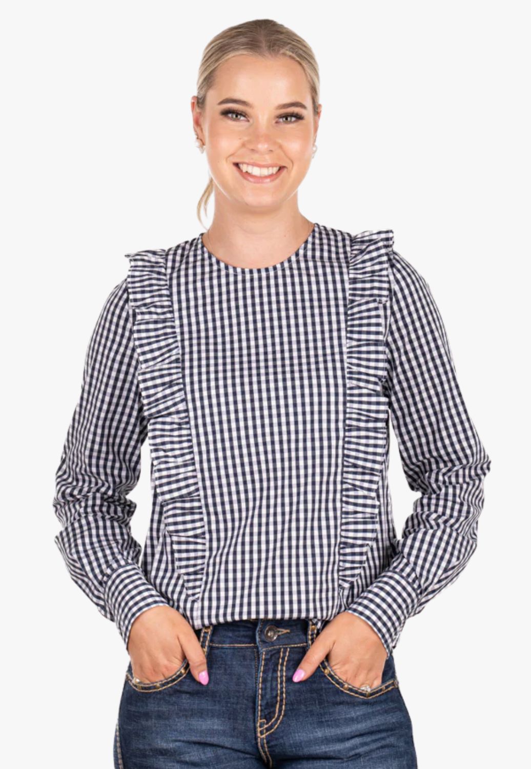 Hitchley & Harrow Womens Wisteria Lane Long Sleeve Shirt