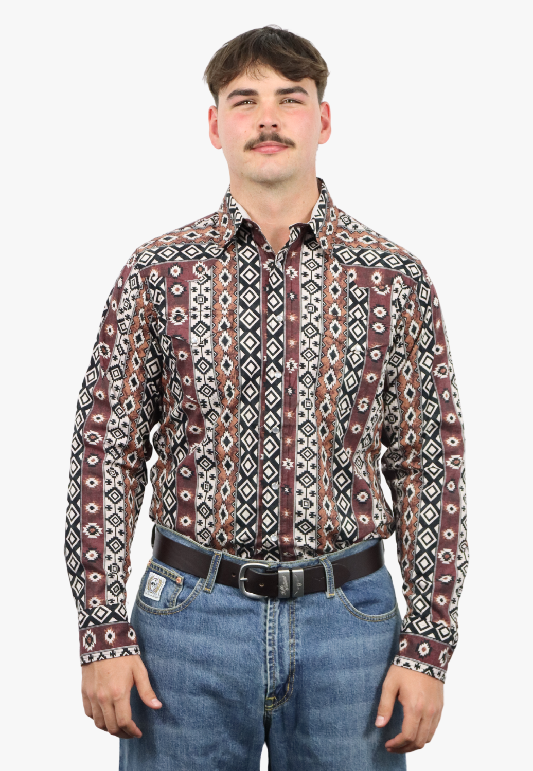 Roper Mens West Made Collection Long Sleeve Shirt