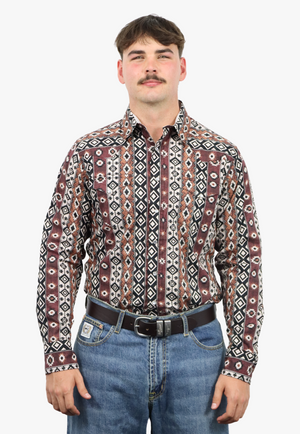 Roper Mens West Made Collection Long Sleeve Shirt