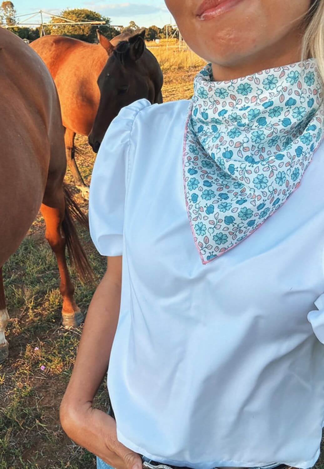 Treasure Chest Co Floral Scarf