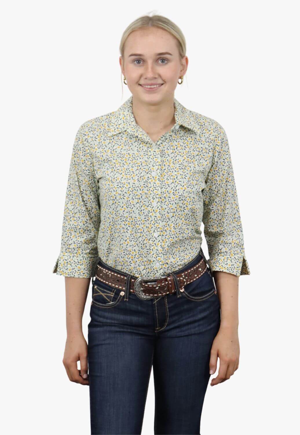 Country Tradition Womens 3/4 Sleeve Shirt